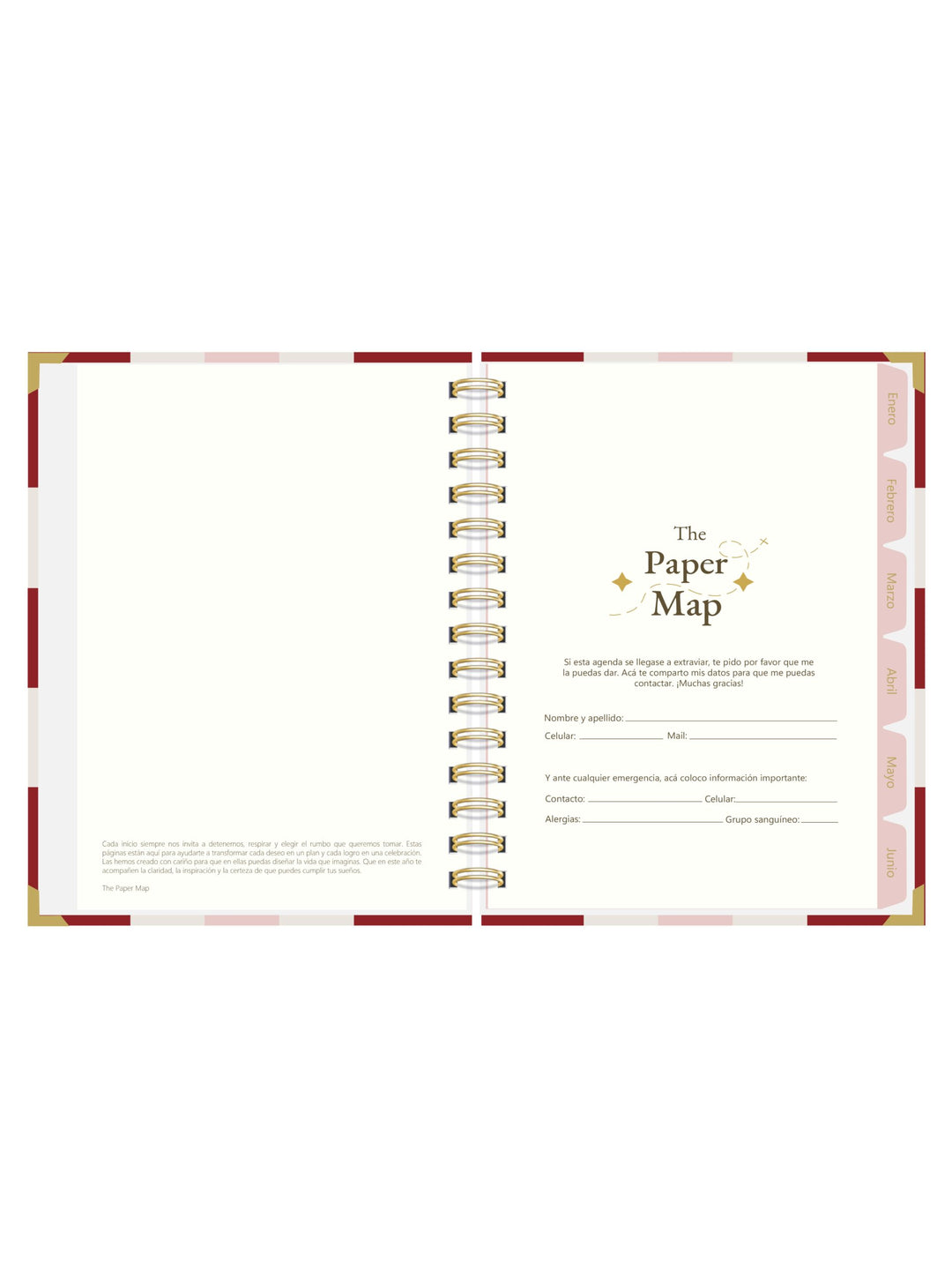 Agenda Velvet Coquette – Formato Diario