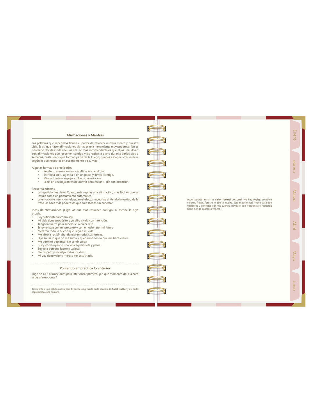 Agenda Velvet Coquette – Formato Diario