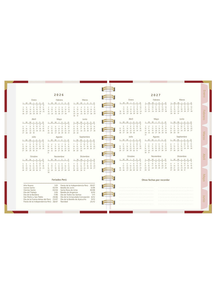Agenda Velvet Coquette – Formato Diario