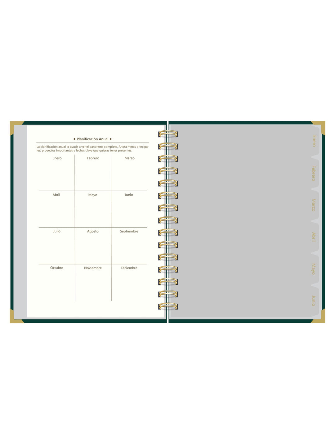 Agenda Emerald Whisper – Formato Diario