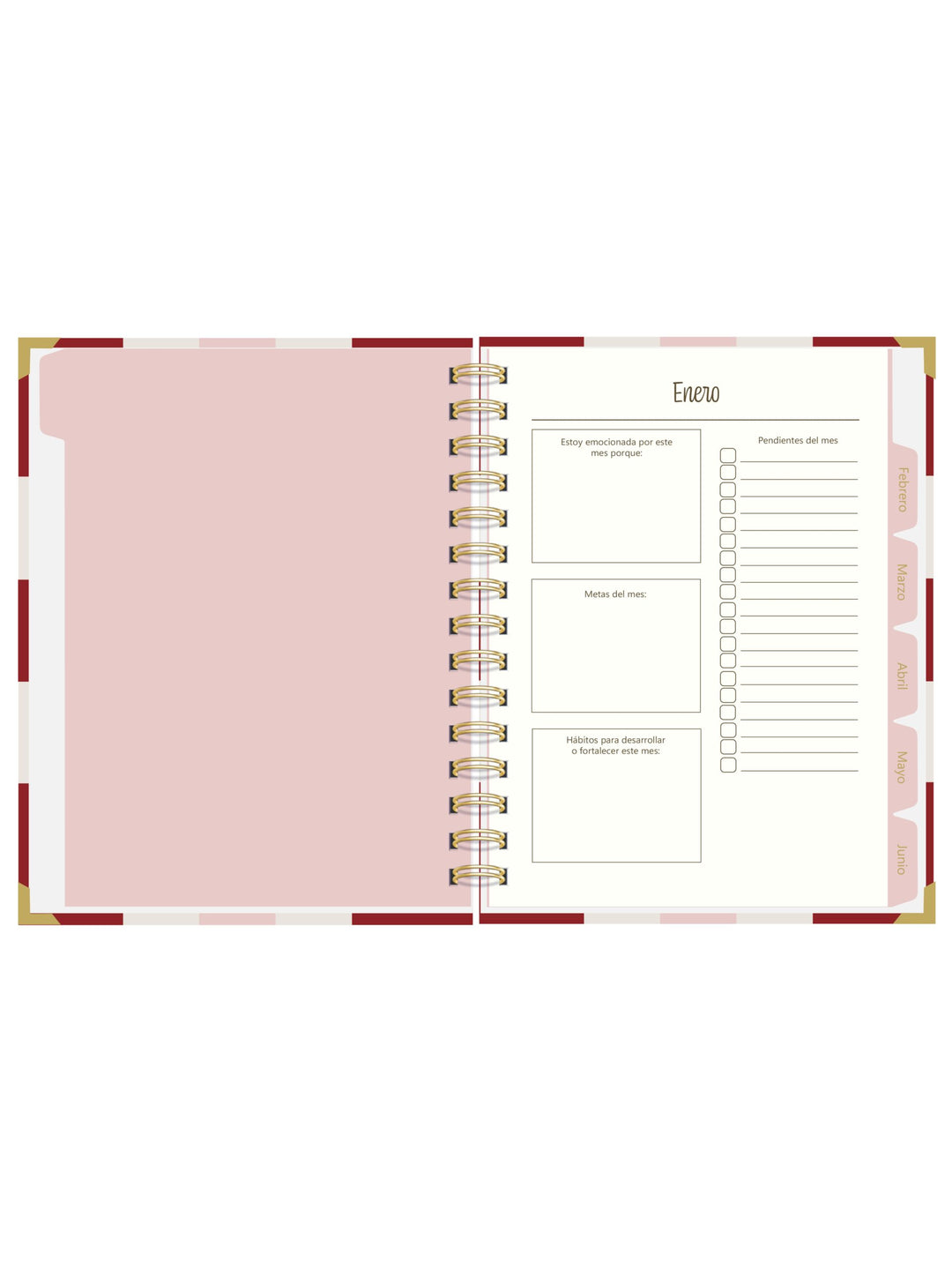 Agenda Velvet Coquette – Formato Diario