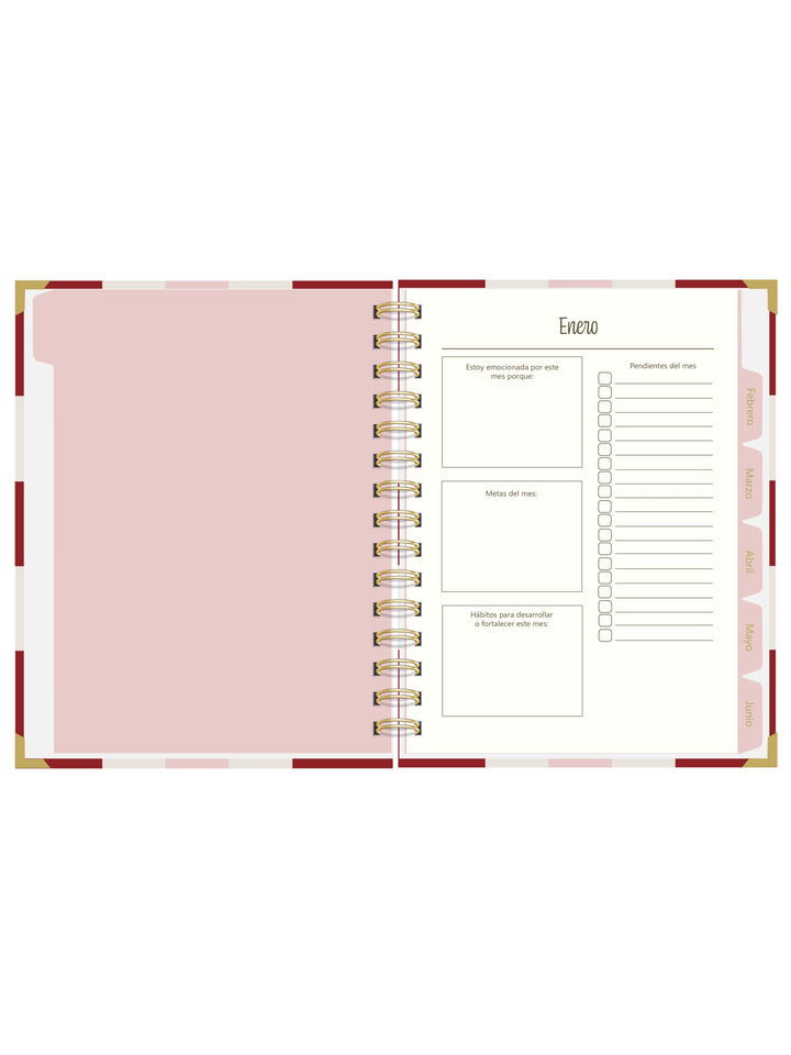 Agenda Velvet Coquette – Formato Diario