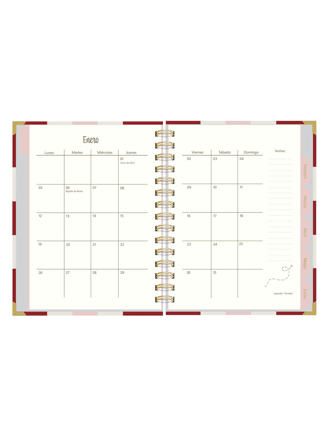 Agenda Velvet Coquette – Formato Diario