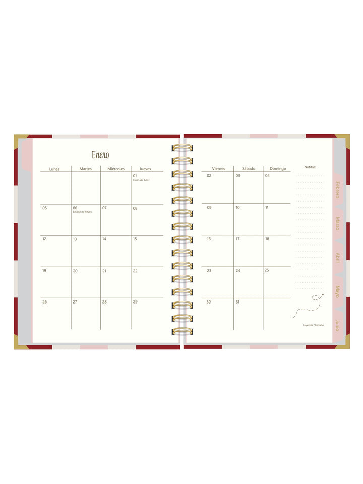 Agenda Velvet Coquette – Formato Diario