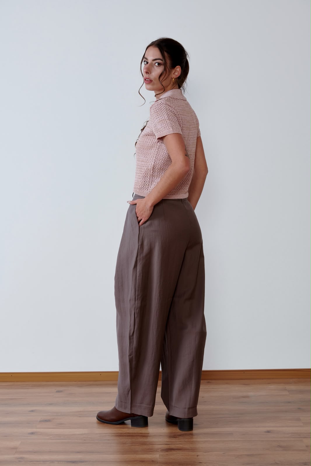 PANTALÓN BARREL LEG