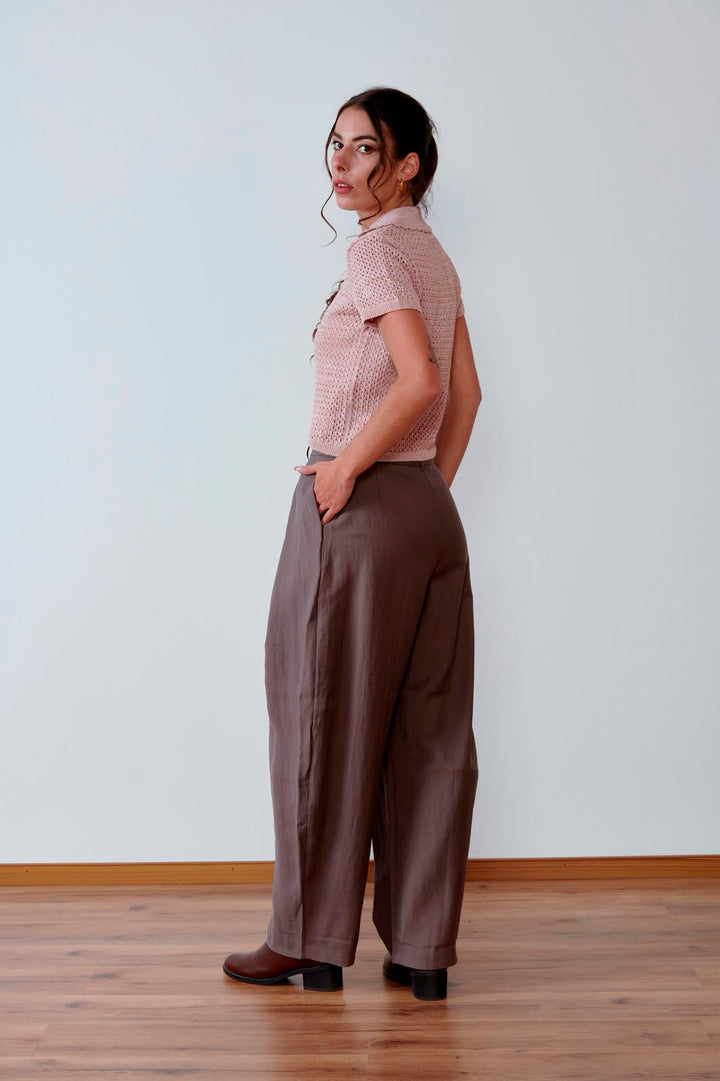 PANTALÓN BARREL LEG