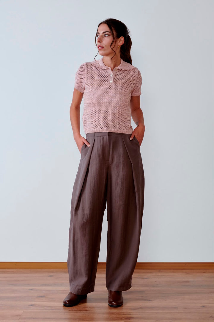 PANTALÓN BARREL LEG