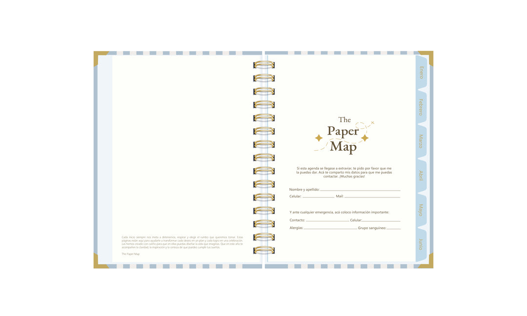 Agenda Blue Grace – Formato Semestral