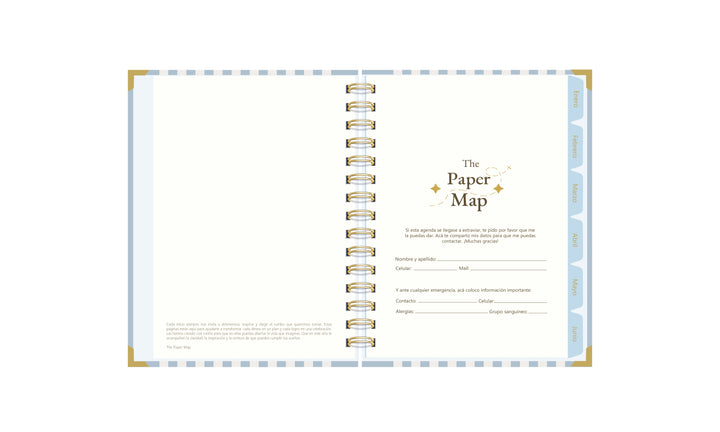 Agenda Blue Grace – Formato Semestral