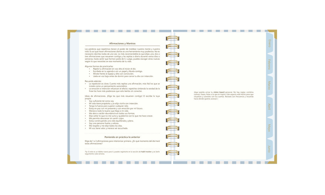 Agenda Blue Grace – Formato Semestral