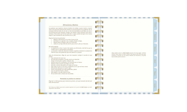 Agenda Blue Grace – Formato Semestral