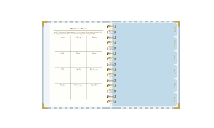 Agenda Blue Grace – Formato Semestral
