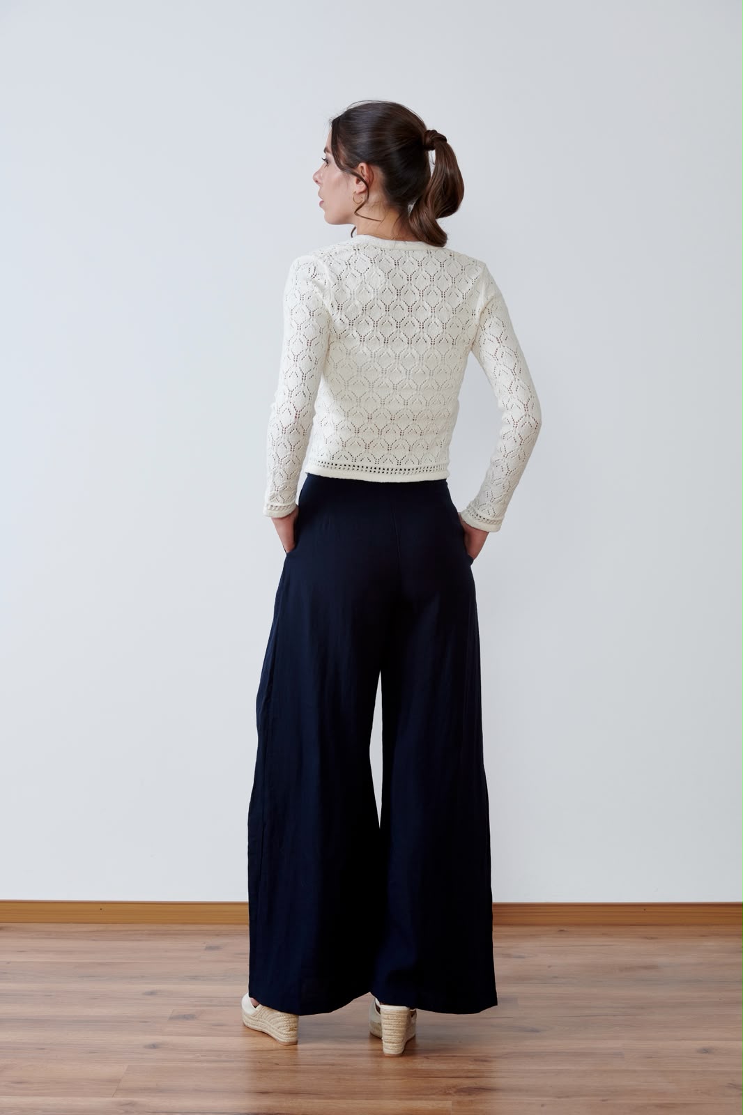 CARDIGAN PUNTO CALADO