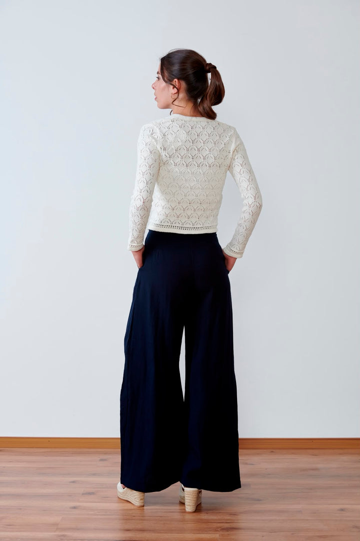 CARDIGAN PUNTO CALADO