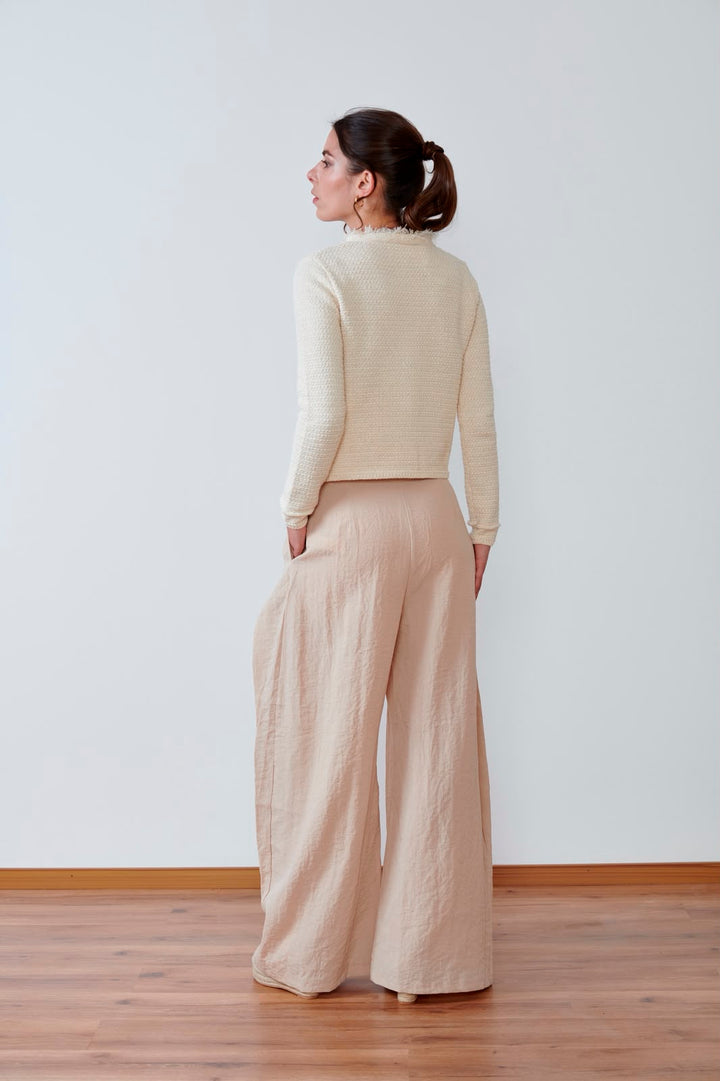 CHAQUETA TWEED IVORY