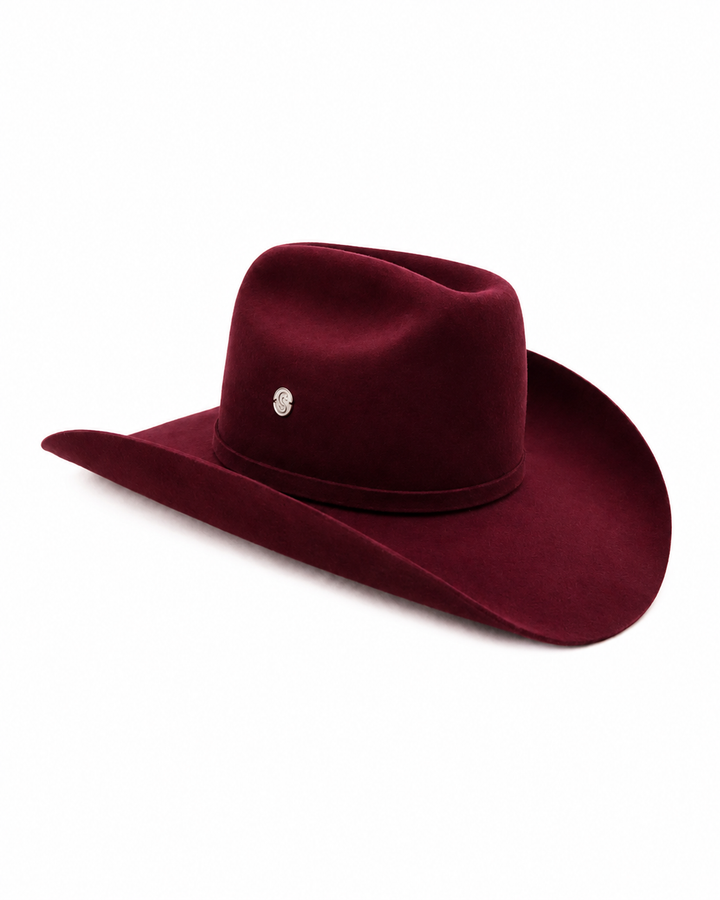 SOMBRERO DE FIELTRO DE LANA QUEBRADA