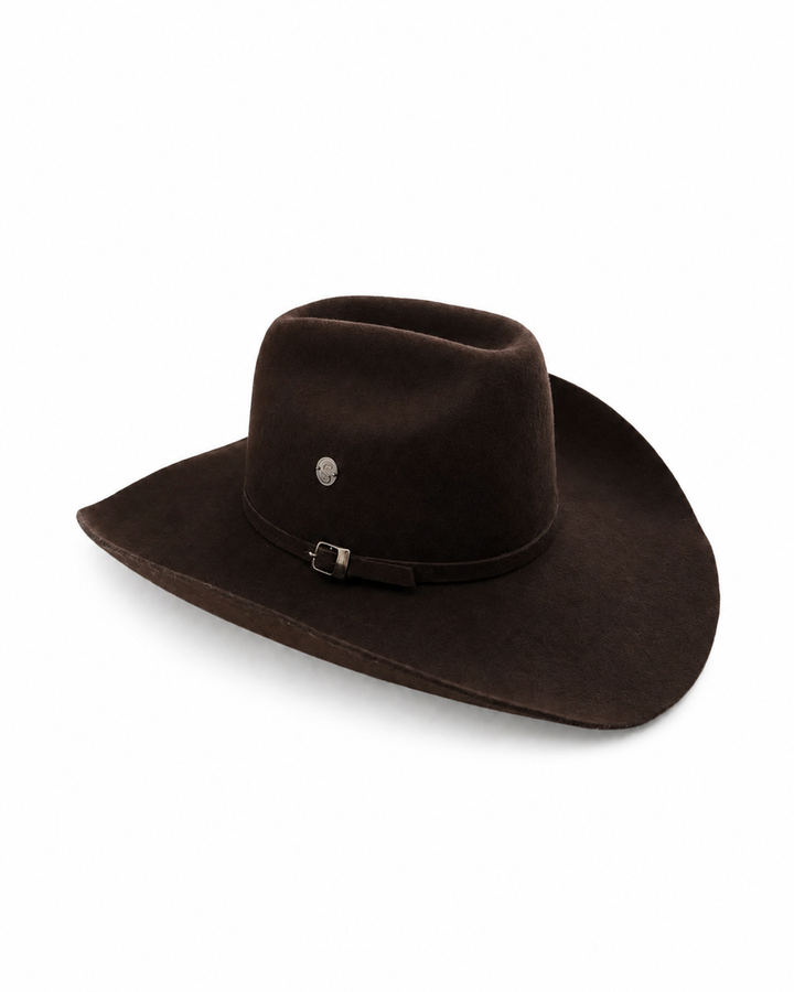 SOMBRERO DE FIELTRO DE LANA QUEBRADA