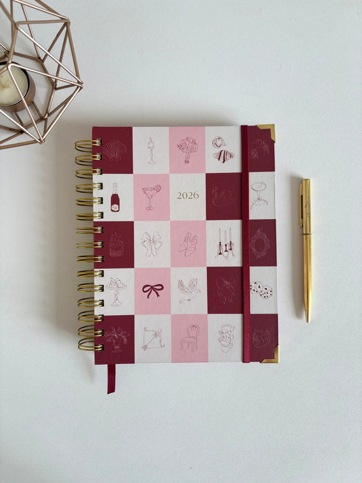 Agenda Velvet Coquette – Formato Diario