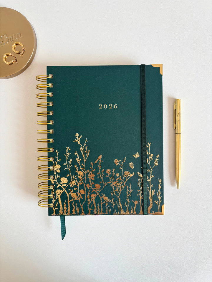 Agenda Emerald Whisper – Formato Diario