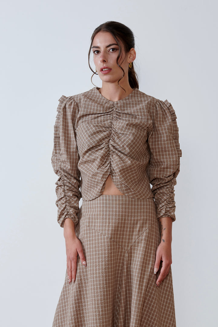 BLUSA MINI GINHGAM