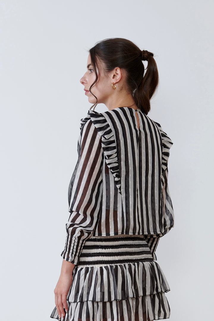 BLUSA MIDNIGHT STRIPE