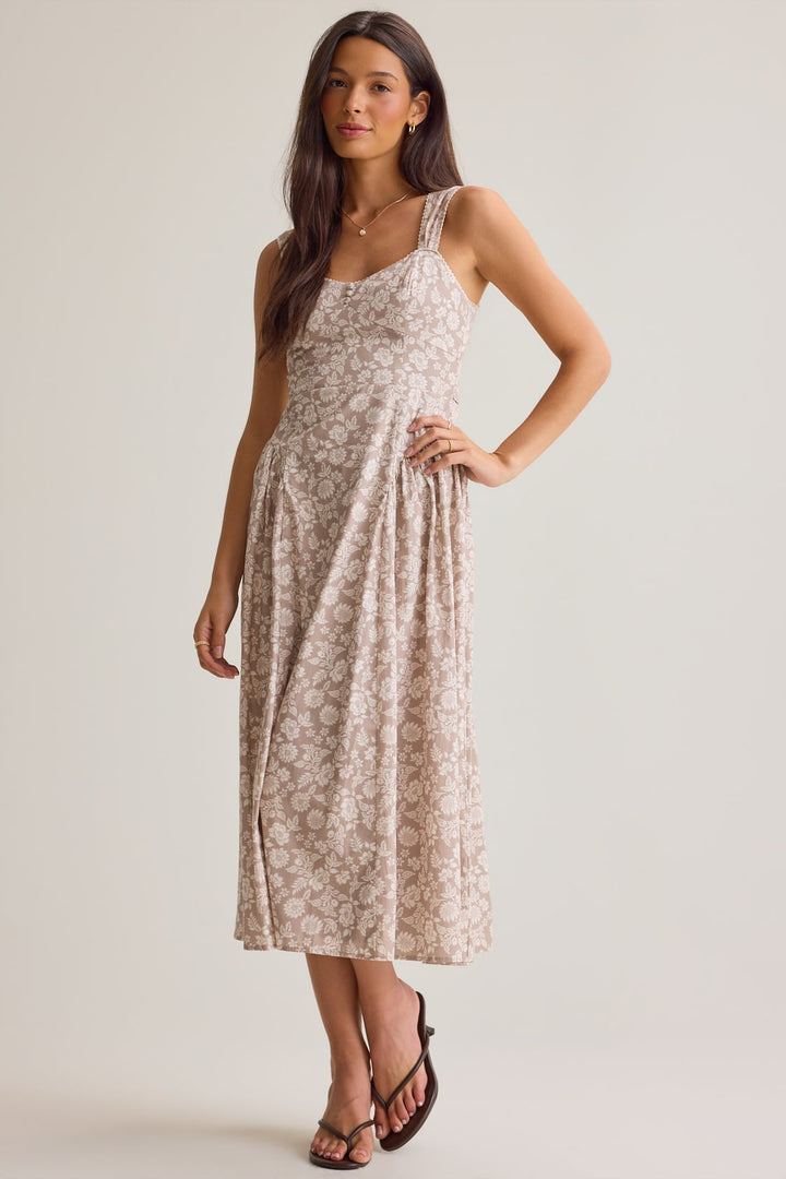 VESTIDO MAXI FLORAL SWEETHEART