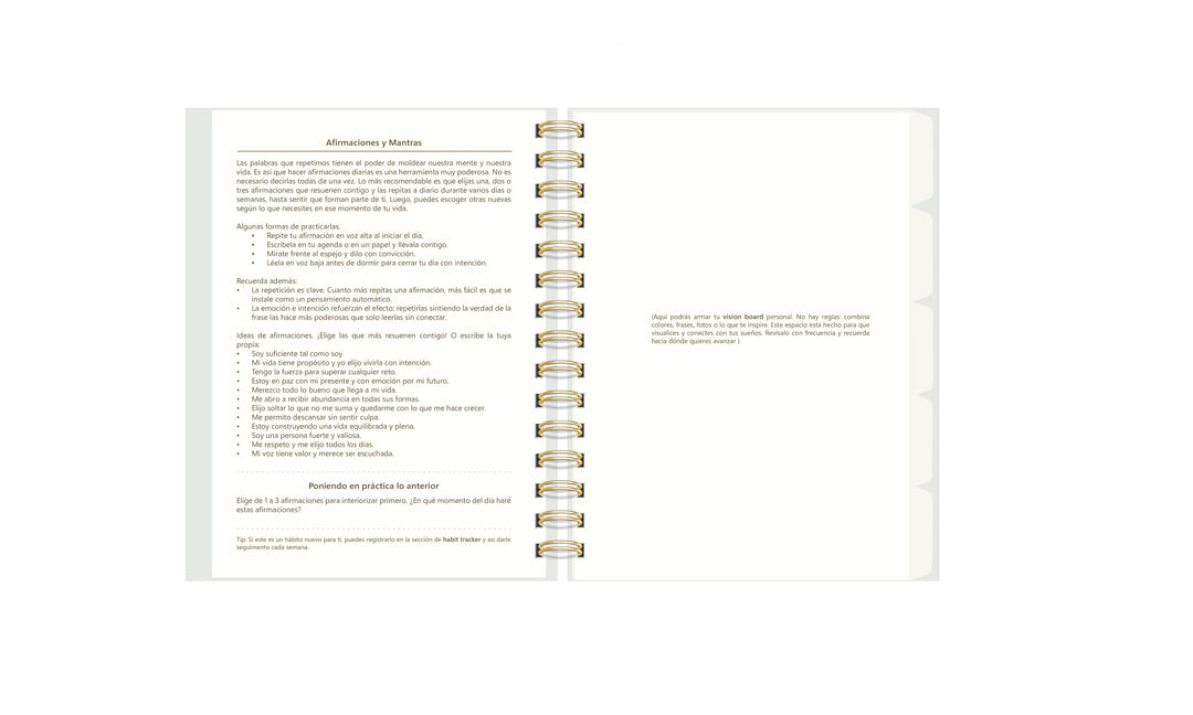 Planner de Trabajo Emerald Whisper