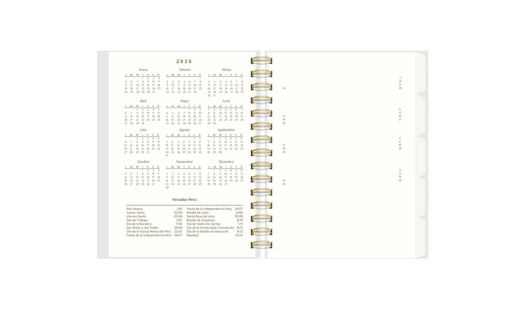 Planner de Trabajo Emerald Whisper