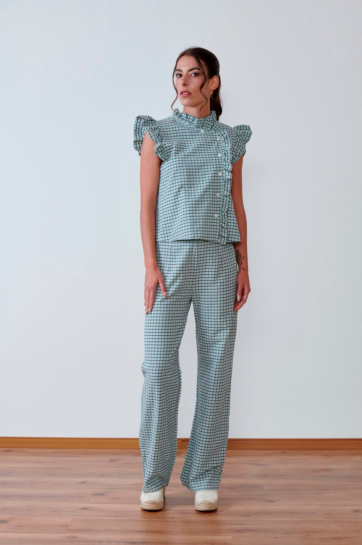 PANTALÓN SAGE CHECK