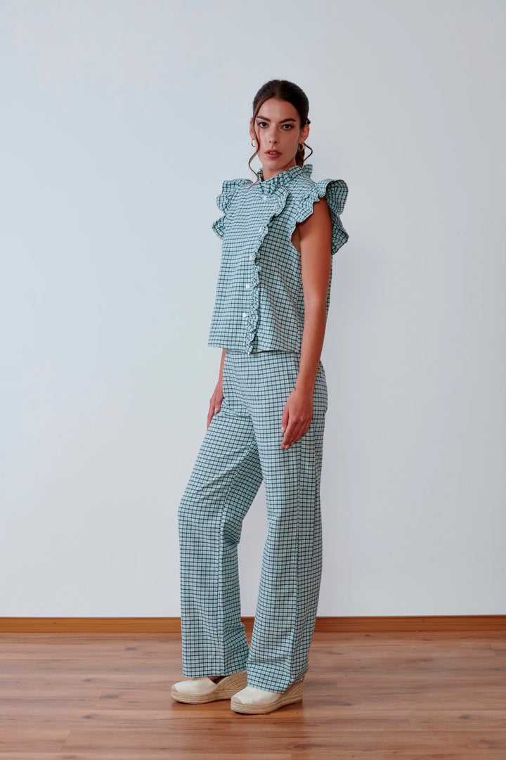 PANTALÓN SAGE CHECK