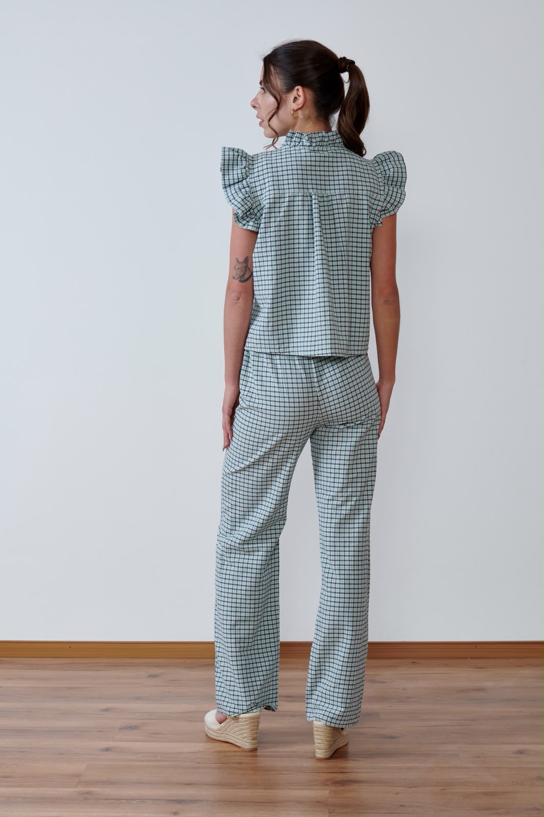 PANTALÓN SAGE CHECK