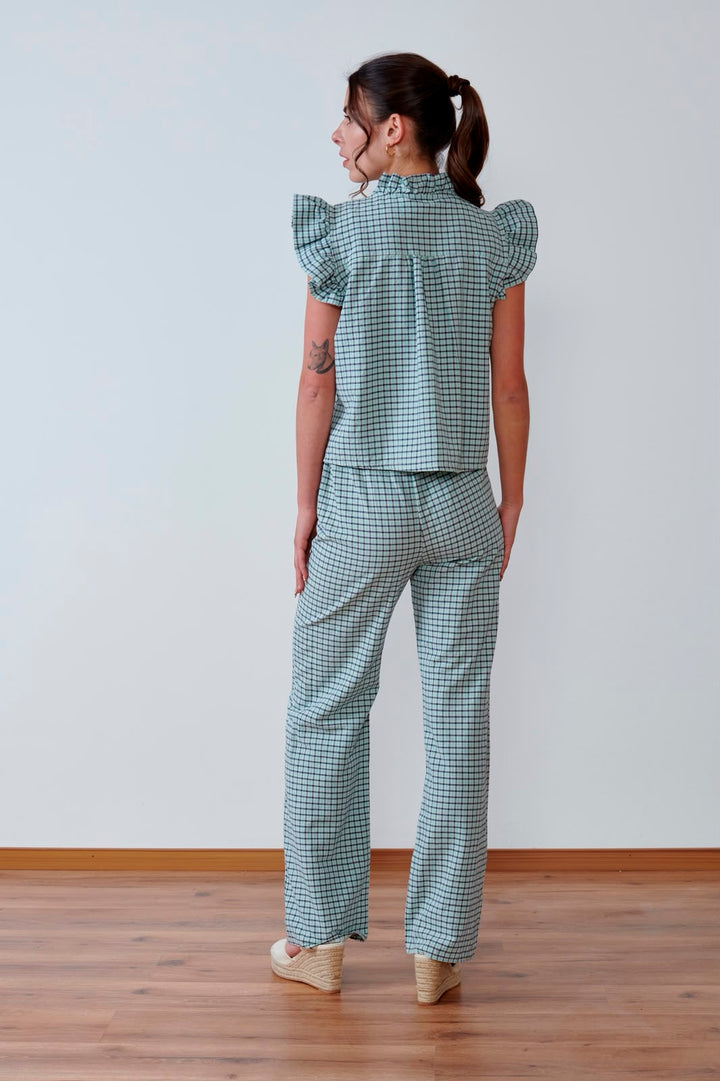 PANTALÓN SAGE CHECK