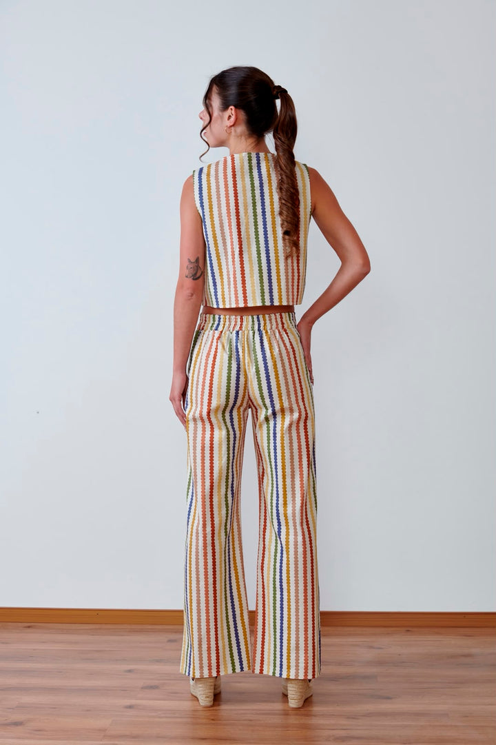 PANTALÓN SUNSET STRIPE