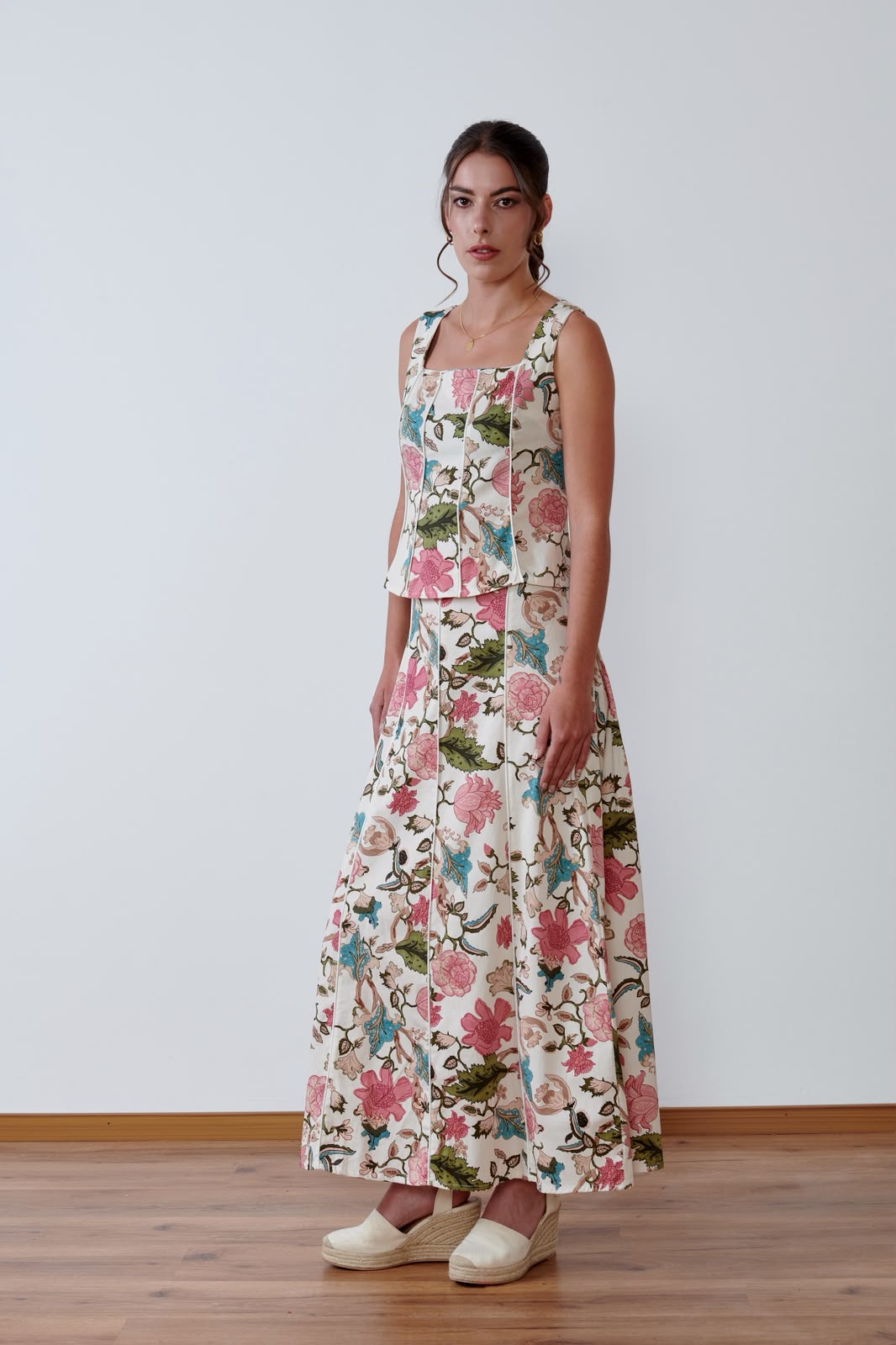 FALDA FLORAL