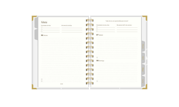 Agenda Velvet Coquette – Formato Semestral
