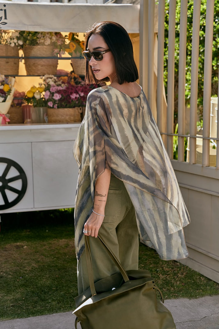 BLUSA PONCHO SIENA