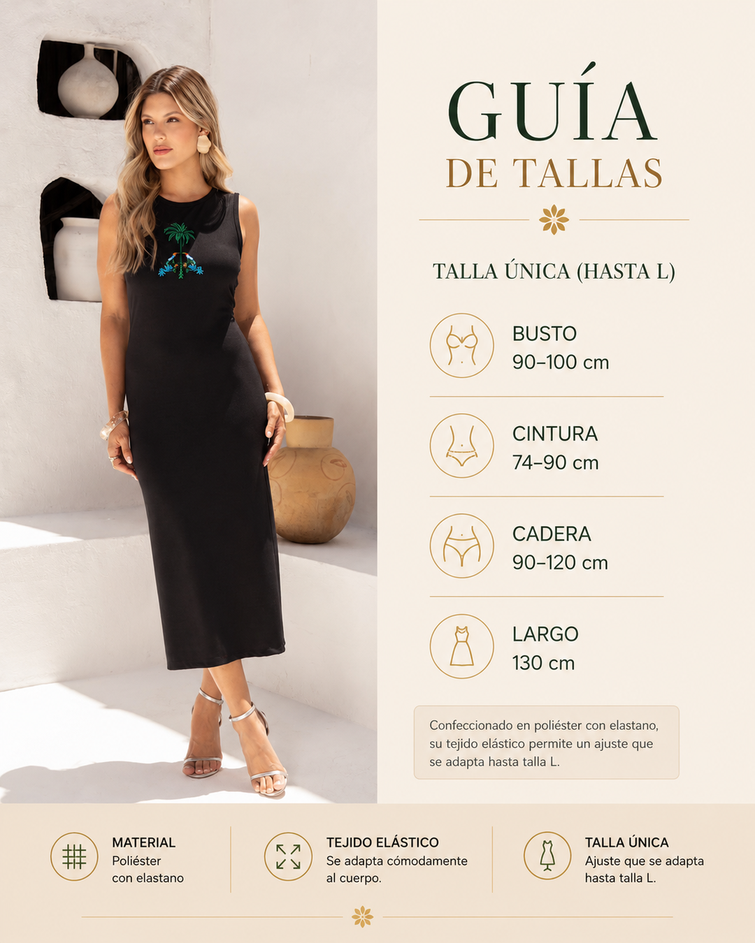 VESTIDO NOITE TROPICAL