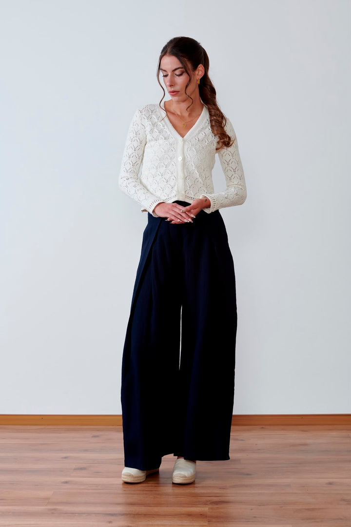 CARDIGAN PUNTO CALADO